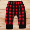 Baby Boys Letter Printed Romper & Plaid Pants & Hat Wholesale Baby Cloths - PrettyKid
