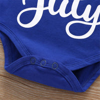 Baby Unisex Letter Printed Short Sleeve Romper & Striped Shorts Baby Wholesale vendors - PrettyKid