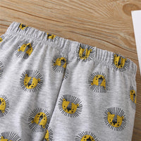 Boys Lion Cartoon Printed Top & Pants Baby Boy Boutique Wholesale - PrettyKid