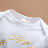 Baby Little Sister Short Sleeve Romper & Floral Pants & Hat Bulk Baby clothing Online - PrettyKid