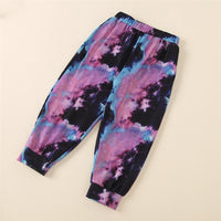 Unisex Long-Sleeve Tie Dye Long Sleeve Top & Pants Wholesale Little Girl Boutique Clothing - PrettyKid
