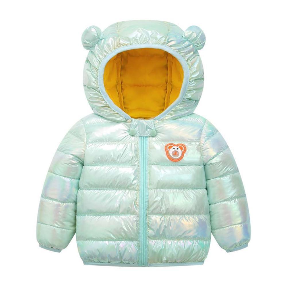 Kids Long Sleeve Bear Hooded Zipper Outwear Trendy Kids Wholesale Clothing - PrettyKid