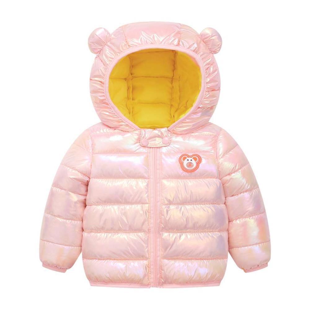 Kids Long Sleeve Bear Hooded Zipper Outwear Trendy Kids Wholesale Clothing - PrettyKid