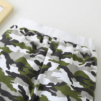 Camouflage Letter Boys Long Sleeve Top & Pants trendy kids clothing - PrettyKid