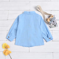 Boys Long Sleeve Cartoon Engineering Vehicle Shirts Baby Boy Boutique Wholesale - PrettyKid