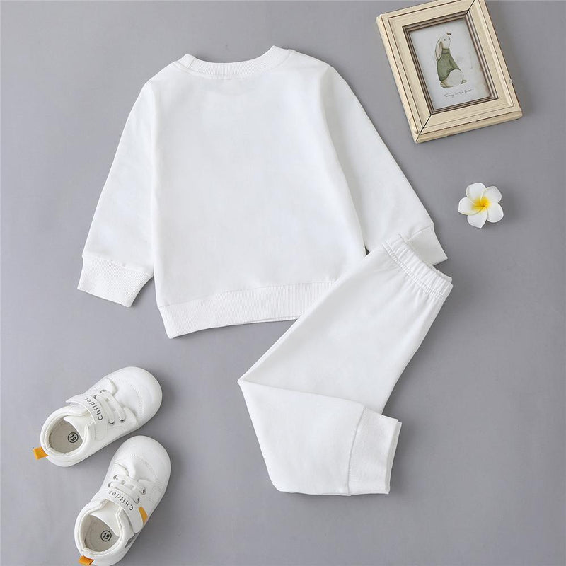 Baby Unisex Long Sleeve Cartoon Pajama Set Baby Clothing Distributor - PrettyKid