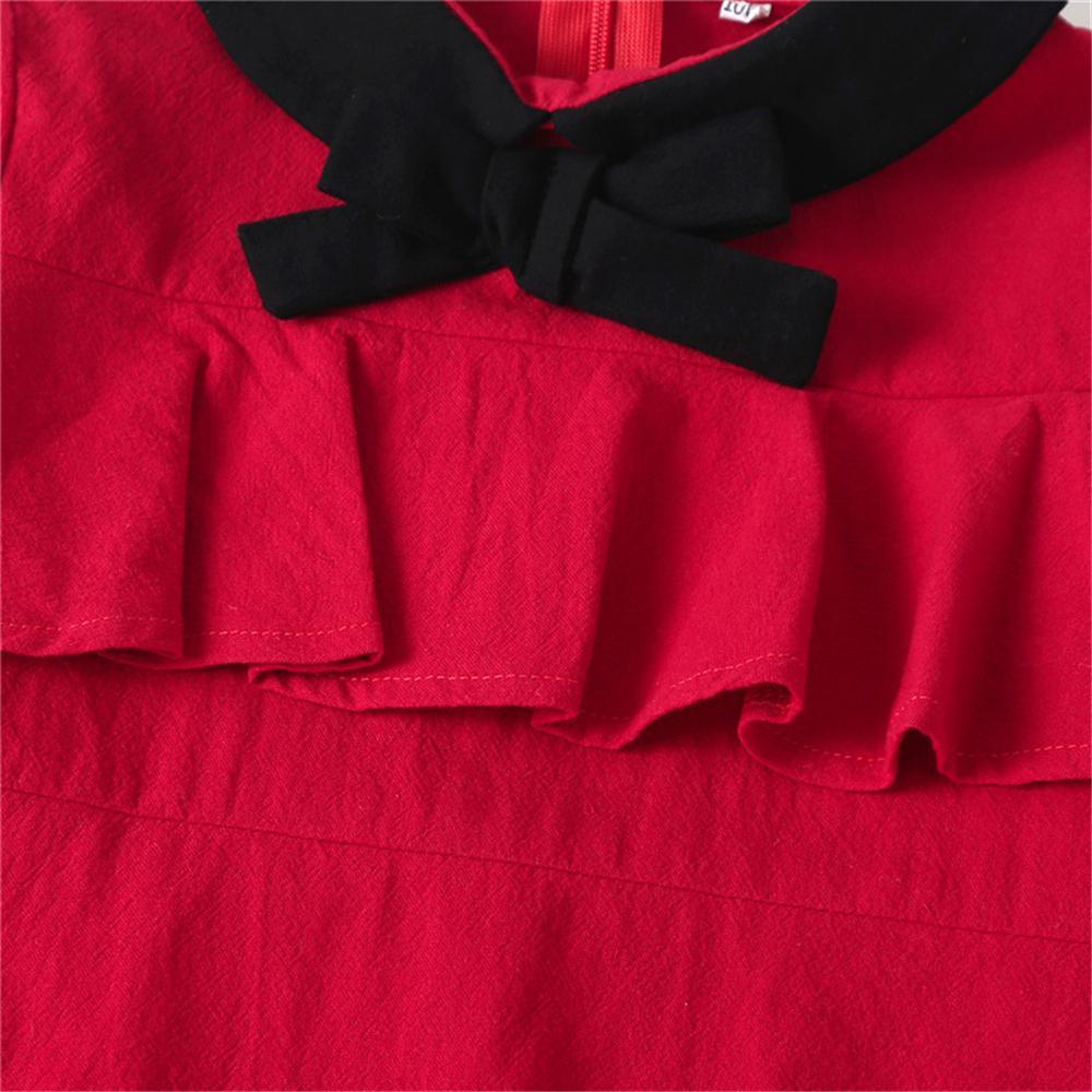 Girls Long Sleeve Casual Dress Girls Boutique Wholesale - PrettyKid