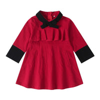 Girls Long Sleeve Casual Dress Girls Boutique Wholesale - PrettyKid