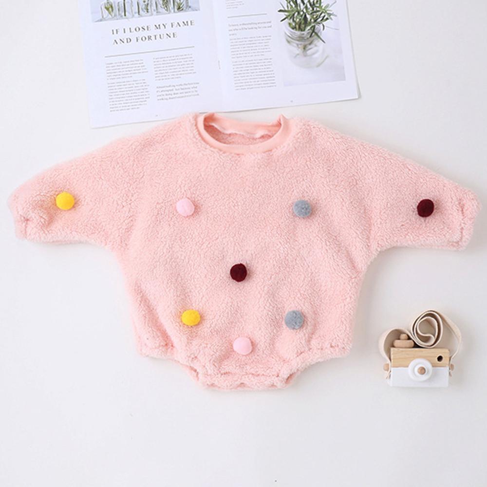 Baby Girls Long Sleeve Casual Romper Bulk Baby Clothes Online - PrettyKid