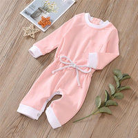 Baby Girls Long Sleeve Casual Romper Cheap Baby Clothes Wholesalers - PrettyKid