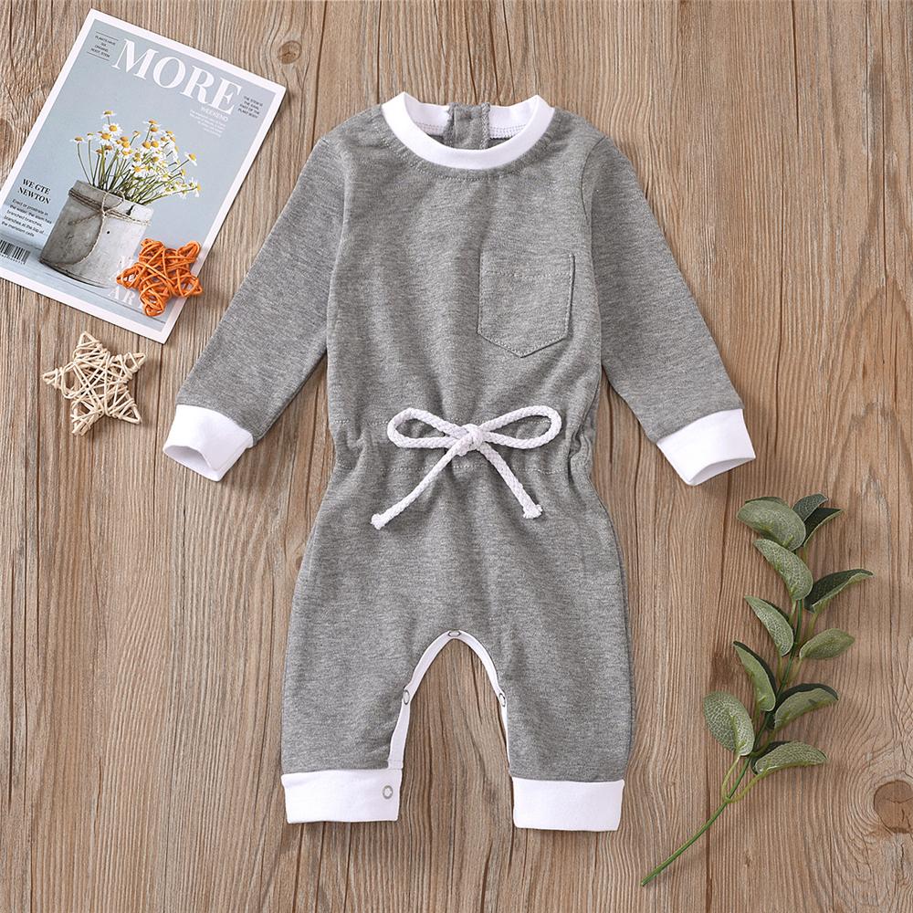 Baby Girls Long Sleeve Casual Romper Cheap Baby Clothes Wholesalers - PrettyKid