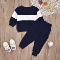 Boys Long Sleeve Casual T-shirt & Trousers Kids Wholesale Clothing - PrettyKid