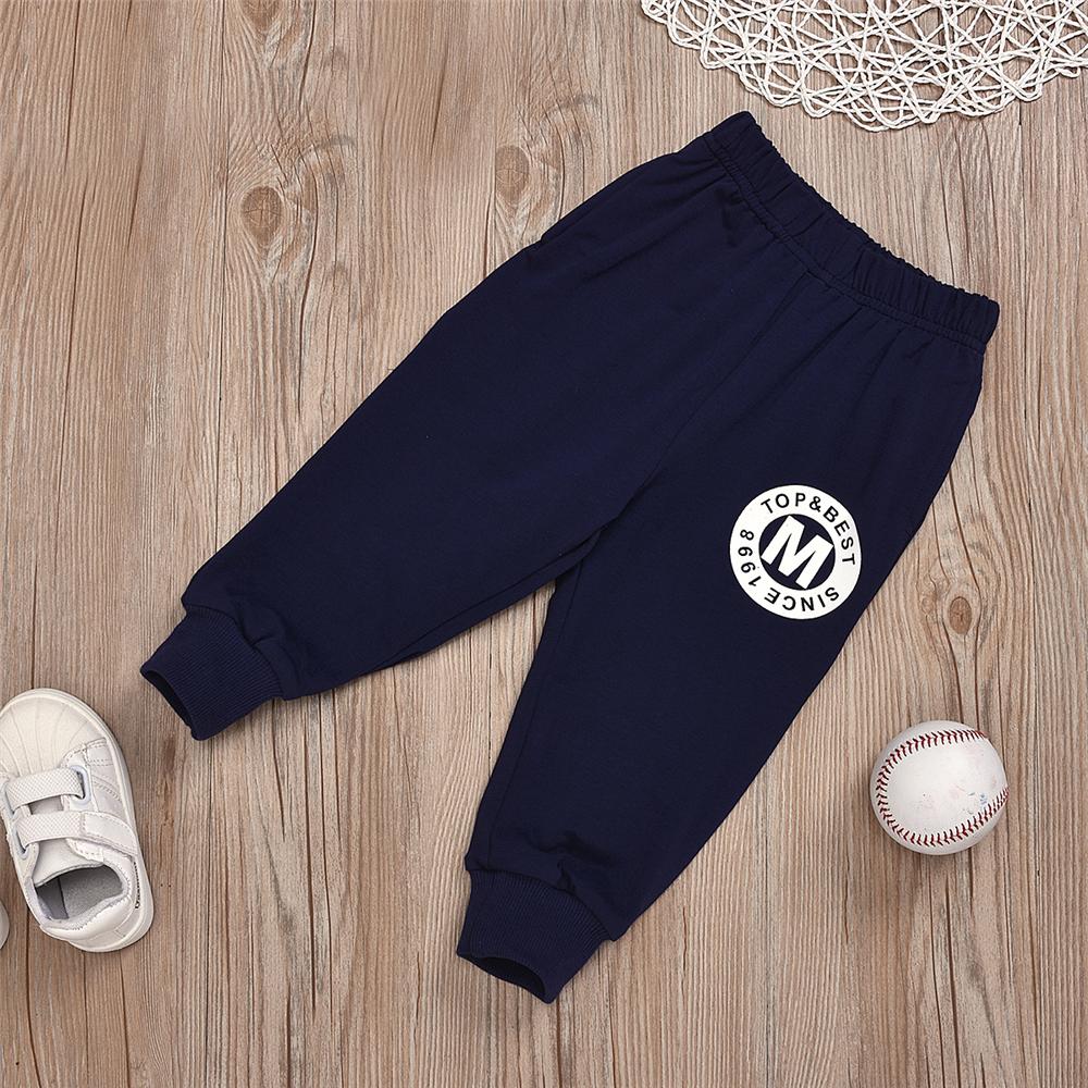 Boys Long Sleeve Casual T-shirt & Trousers Kids Wholesale Clothing - PrettyKid