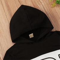 Girls Long Sleeve Color Block Hooded T-shirt Girls Clothes Wholesale - PrettyKid