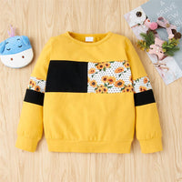 Unisex Long Sleeve Color Contrast Long Sleeve Tracksuit Wholesale Kidswear - PrettyKid