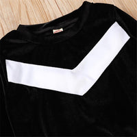 Unisex Long Sleeve Crew Neck Leisure Outfits Wholesale Kids Fashion - PrettyKid