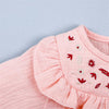Baby Girls Long Sleeve Embroidery Casual Dress Buy Baby Clothes Wholesale - PrettyKid