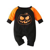 Baby Unisex Long Sleeve Halloween Romper Buy Baby Clothes Wholesale - PrettyKid