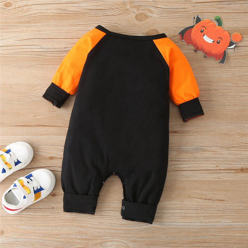 Baby Unisex Long Sleeve Halloween Romper Buy Baby Clothes Wholesale - PrettyKid