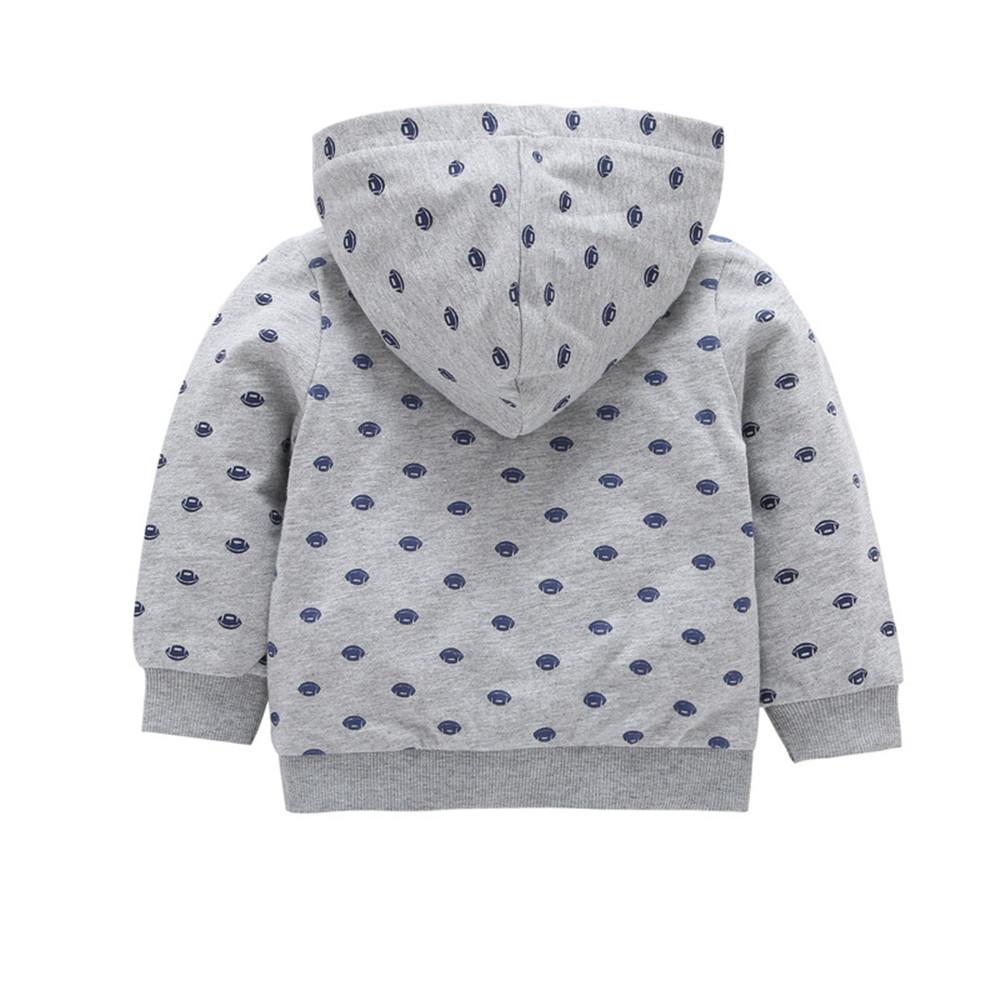 Boys Long Sleeve Hooded Casual Outwear - PrettyKid