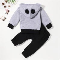 Boys Long Sleeve Hooded Top & Pants Boys Clothes Wholesale - PrettyKid