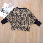 Girls Long Sleeve Leopard Printed T-Shirts Wholesale Girl Clothing - PrettyKid
