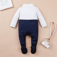 Baby Boys Long Sleeve Newborn Romper Wholesale Baby Clothes In Bulk - PrettyKid