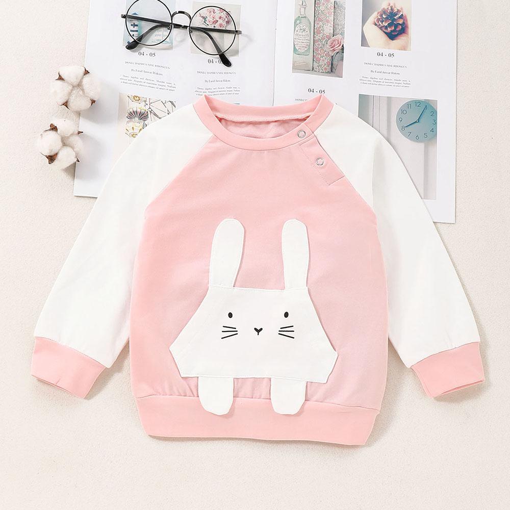 Girls Long Sleeve Rabbit Cute Top Baby Boutique Clothing Wholesale - PrettyKid