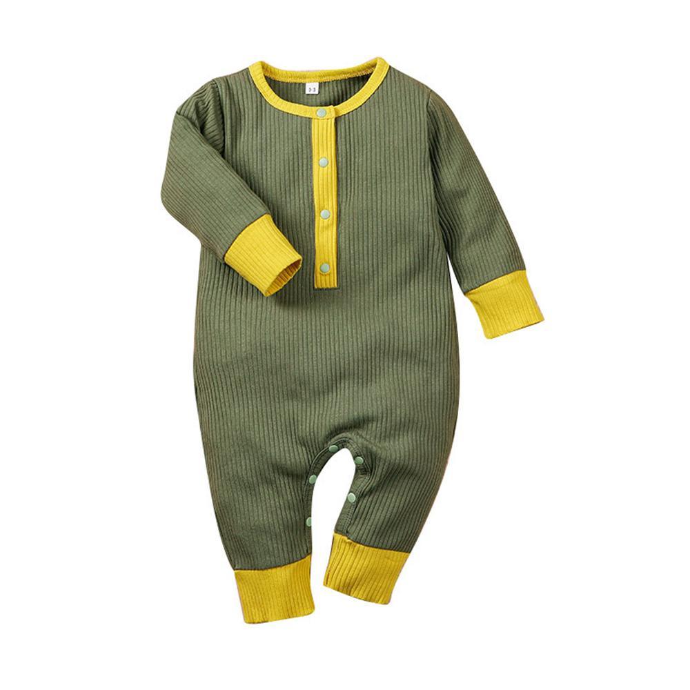 Baby Boys Long Sleeve Romper Where To Buy Baby Clothes In Bulk - PrettyKid