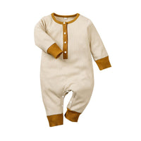 Baby Boys Long Sleeve Romper Where To Buy Baby Clothes In Bulk - PrettyKid