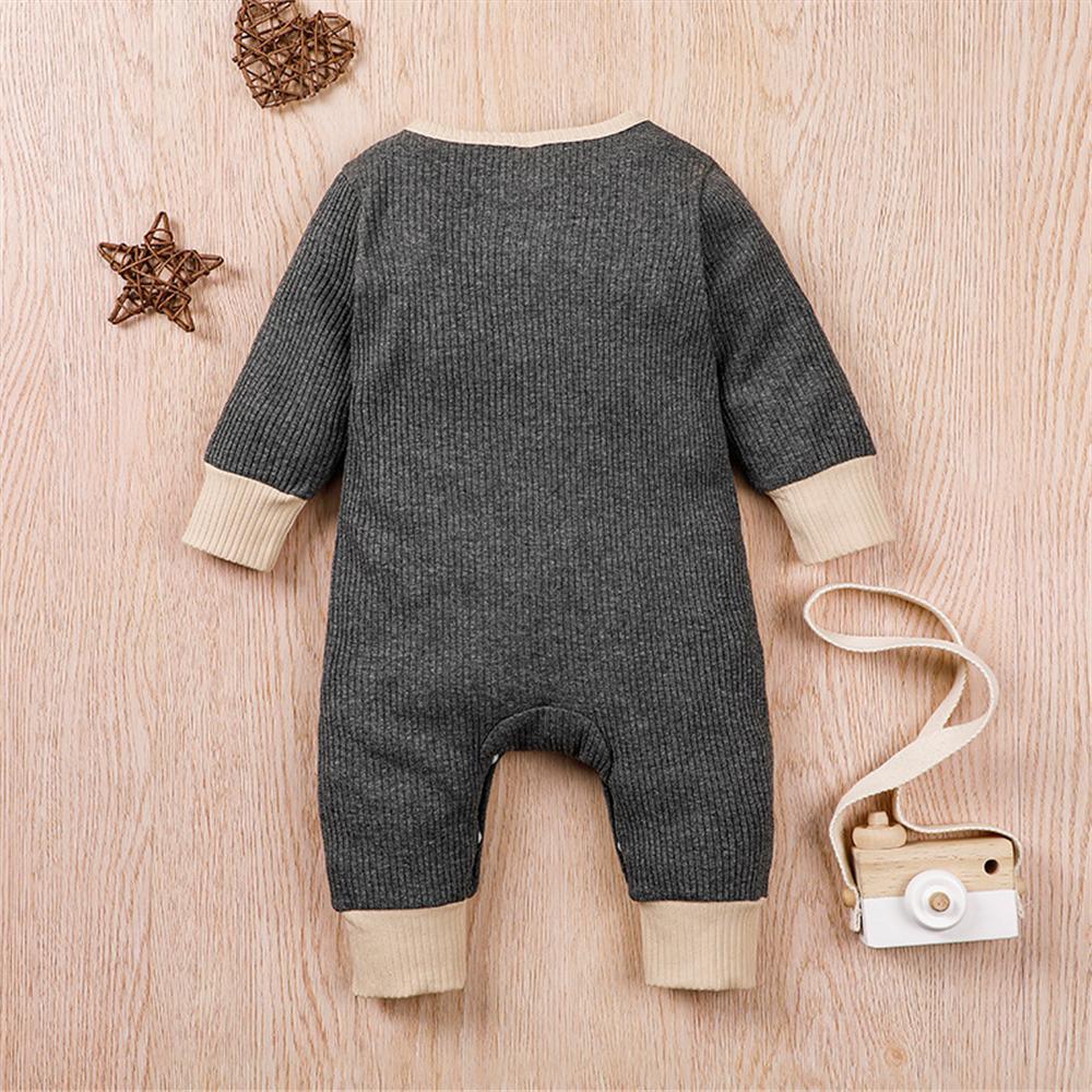 Baby Boys Long Sleeve Romper Where To Buy Baby Clothes In Bulk - PrettyKid