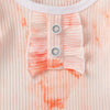 Baby Girls Long Sleeve Ruffle Tie Dye Tops & Pants - PrettyKid