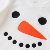 Girls Long Sleeve Snowman T-shirt & Skirt Toddler Clothing Wholesale - PrettyKid