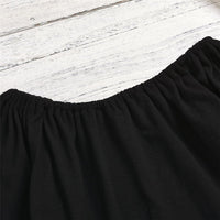 Toddler Girls Long Sleeve Solid Top & Leopard Pants Girls Boutique Wholesale - PrettyKid