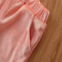 Toddler Girls Long Sleeve Solid Top & Pants & Headband Girl Wholesale - PrettyKid