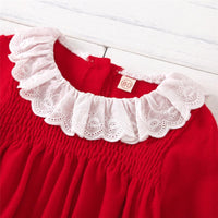 Baby Girls Long Sleeve Sweet Princess Dress Baby Clothing Wholesale - PrettyKid