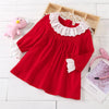 Baby Girls Long Sleeve Sweet Princess Dress Baby Clothing Wholesale - PrettyKid