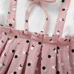 Baby Girl Long Sleeve Sweet Printed Dress - PrettyKid