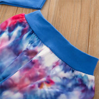 Unisex Long Sleeve Tie Dye Tops & Pants - PrettyKid