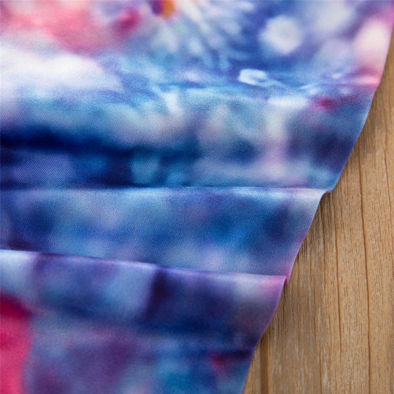 Unisex Long Sleeve Tie Dye Tops & Pants - PrettyKid