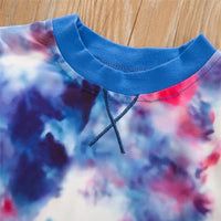 Unisex Long Sleeve Tie Dye Tops & Pants - PrettyKid