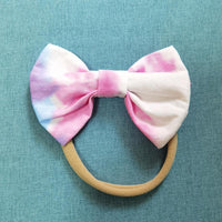 Girls Long Sleeve Tie Dye Tops & Skirt & Headband - PrettyKid