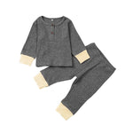Baby Girls Long Sleeve Top & Pants Girl Boutique Clothing Wholesale - PrettyKid