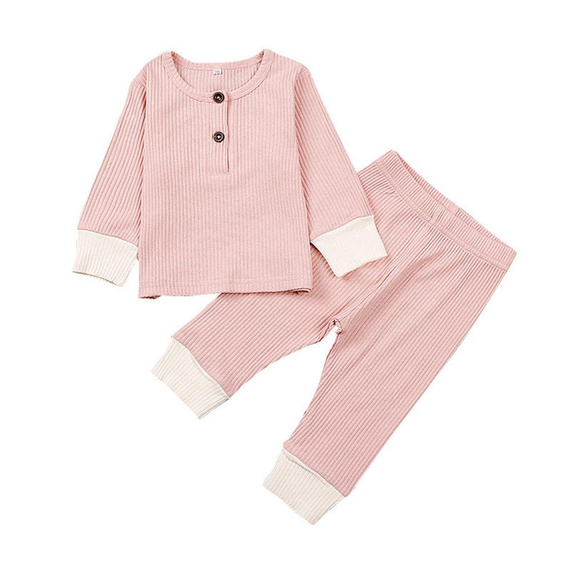 Baby Girls Long Sleeve Top & Pants Girl Boutique Clothing Wholesale - PrettyKid