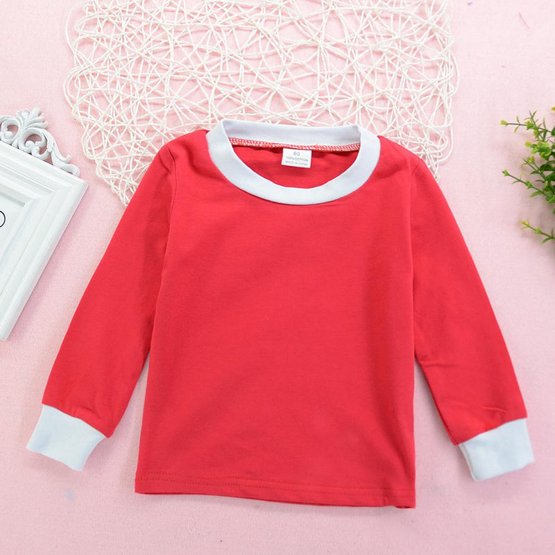 Unisex Long Sleeve Top & Striped Pants Trendy Kids Clothes Wholesale - PrettyKid