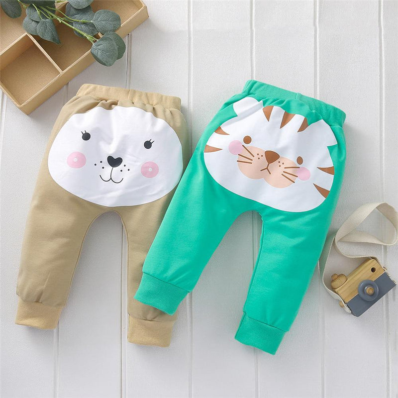 Baby Lovely Animal Cartoon Printed Pants urban boy clothes wholesale - PrettyKid