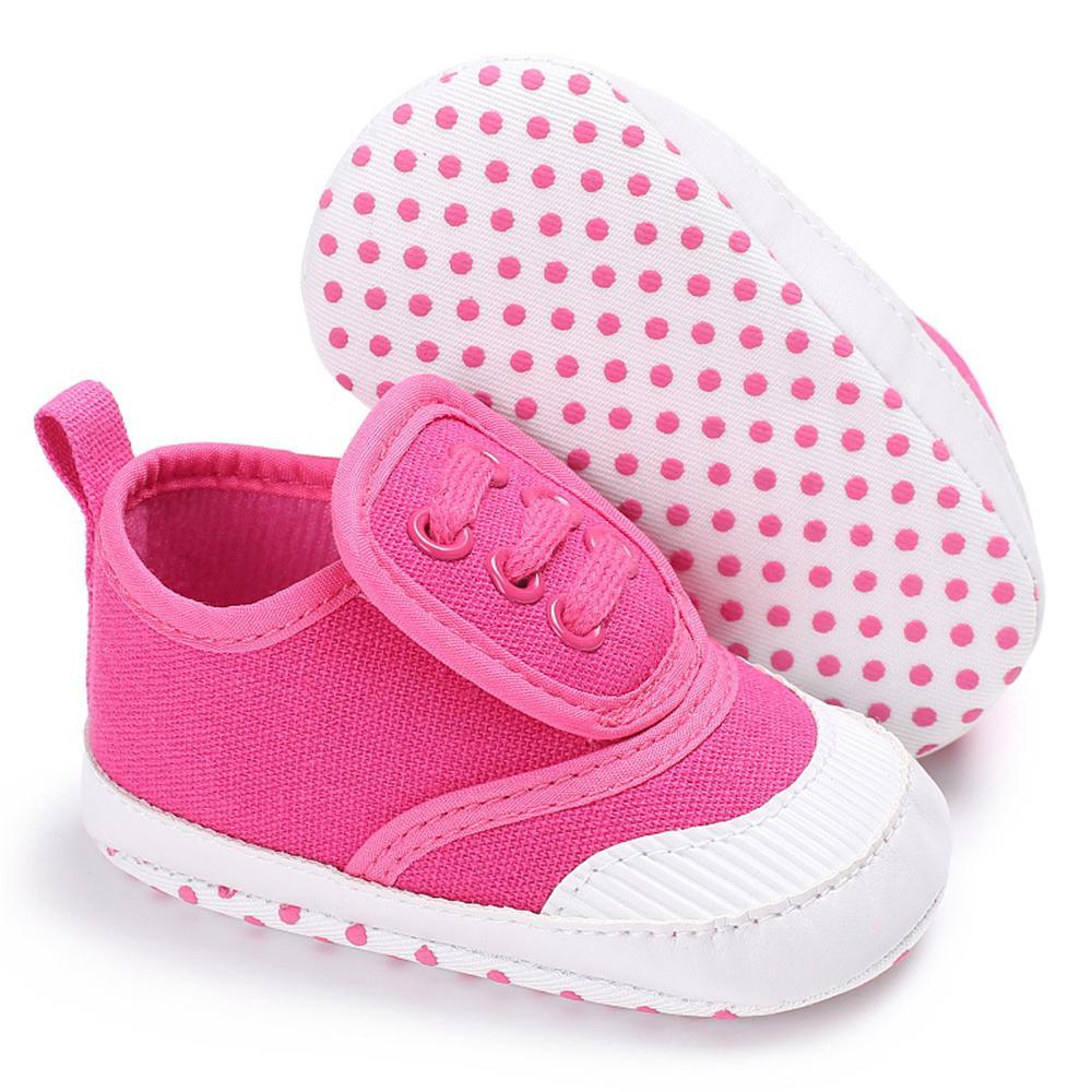 Baby Unisex Magic Tape Canvas Sneakers Wholesale - PrettyKid