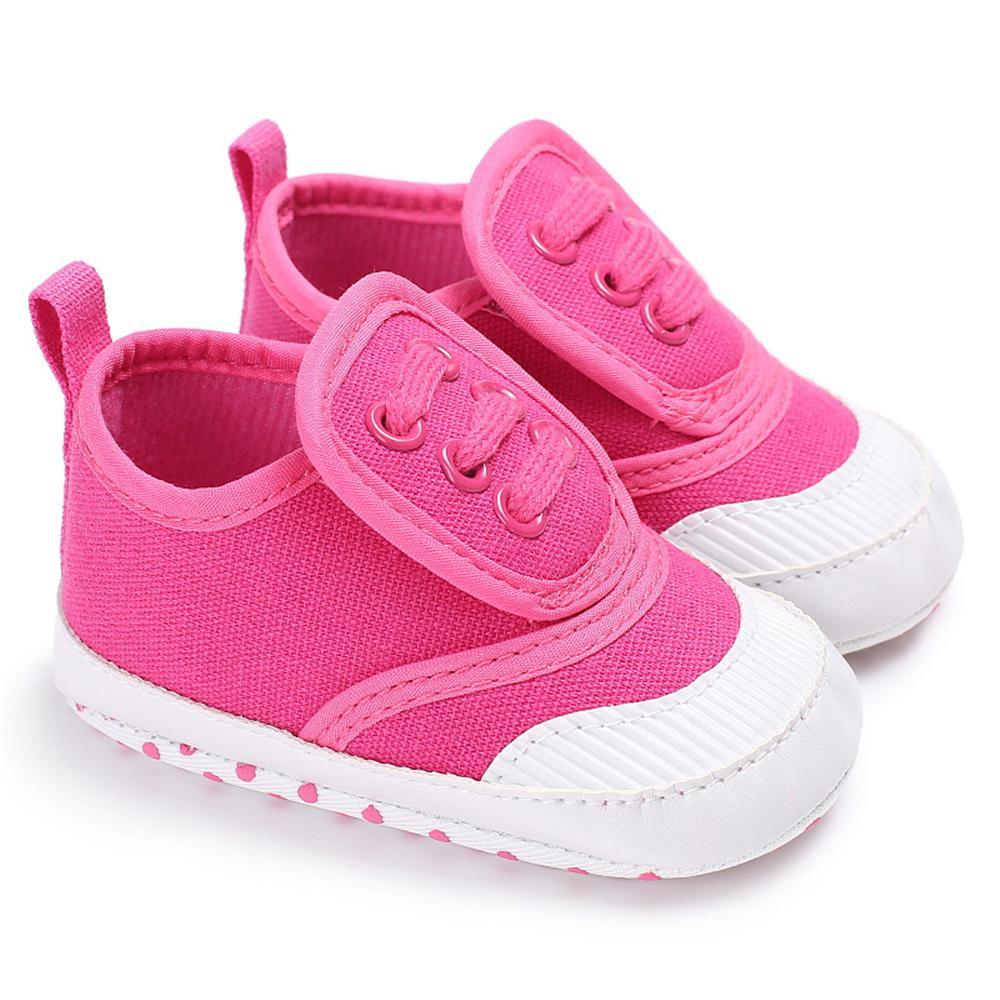 Baby Unisex Magic Tape Canvas Sneakers Wholesale - PrettyKid