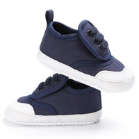 Baby Unisex Magic Tape Canvas Sneakers Wholesale - PrettyKid