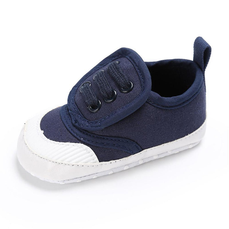 Baby Unisex Magic Tape Canvas Sneakers Wholesale - PrettyKid